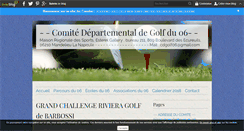 Desktop Screenshot of cdgolf06.com