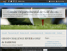 Tablet Screenshot of cdgolf06.com
